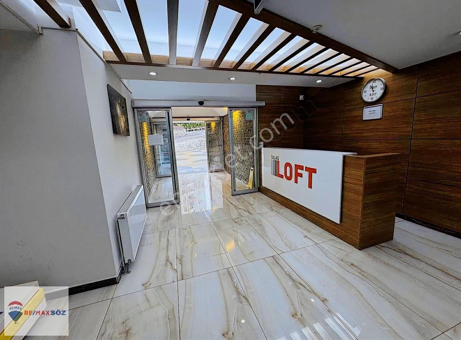 Remax Söz'den Talas Mevlana Ful Eşyalı Kiralık 1+1 Daire