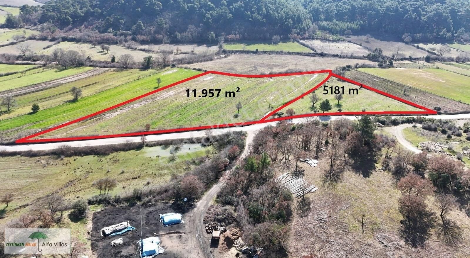 Baharlar Köyü'nde Satılık İki Adet Tarla