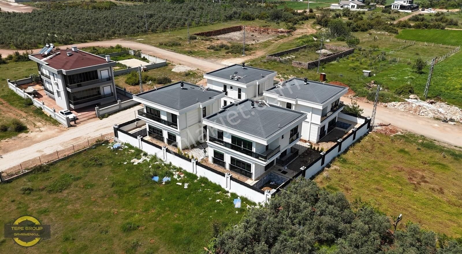 Antalya Döşemealtı Altınkale'de Ultra Lüks Ayrık Nizam Villa