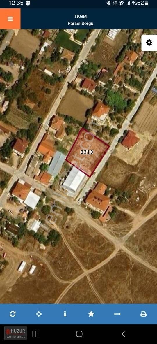 Huzur'dan Türkgücü 1.275m2 3 Kat İmarlı Satılık Arsa