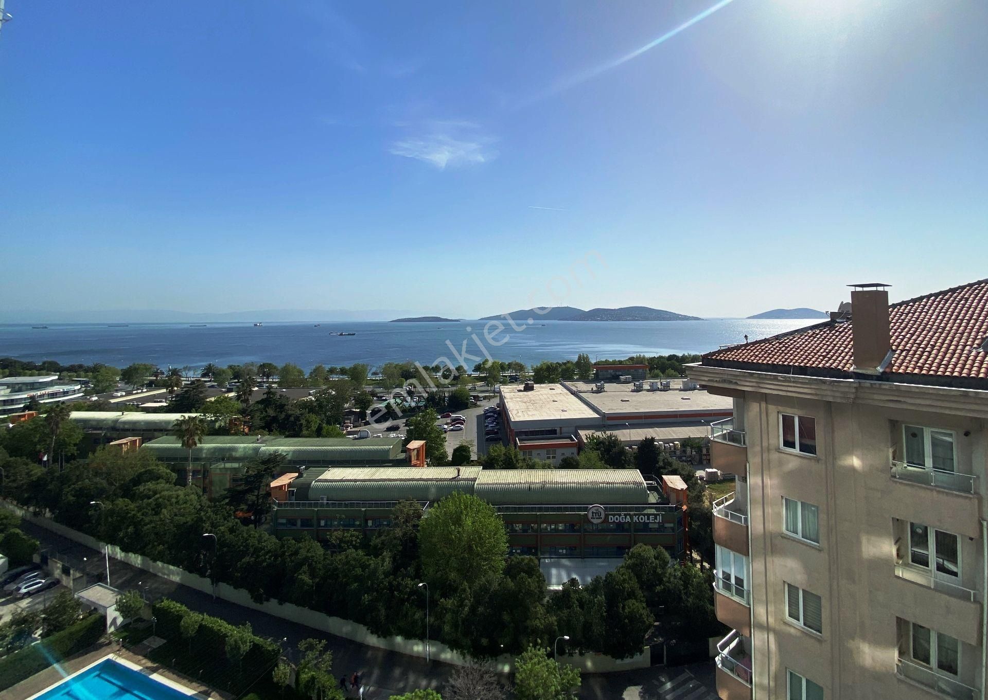 Mesa Sahill 224'de Deniz Manzaralı 3 Balkonlu 196m2 Kiralık 3+1