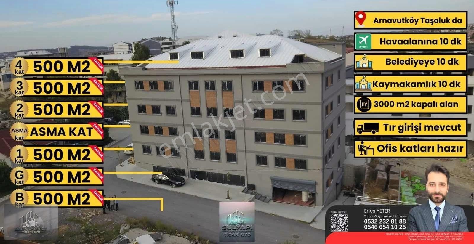 Sulyapıdan Komple Satılık Bina 3500 M2 - Görsel 20