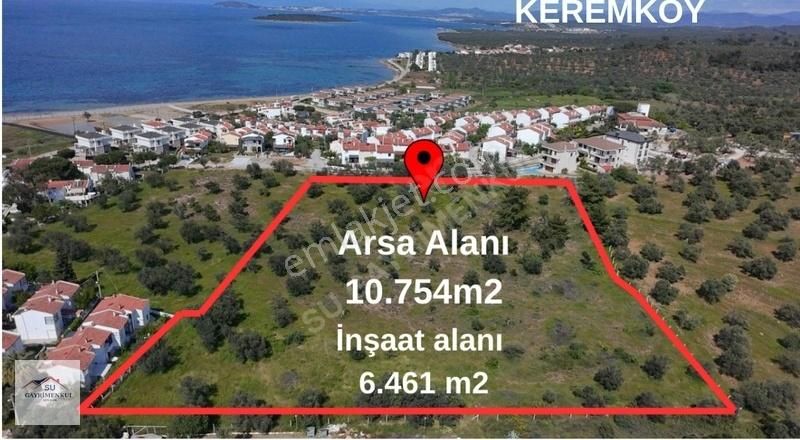 Ayvalık Su Gayrimenkul Den Satılık Villa+otel Projeli Arsa