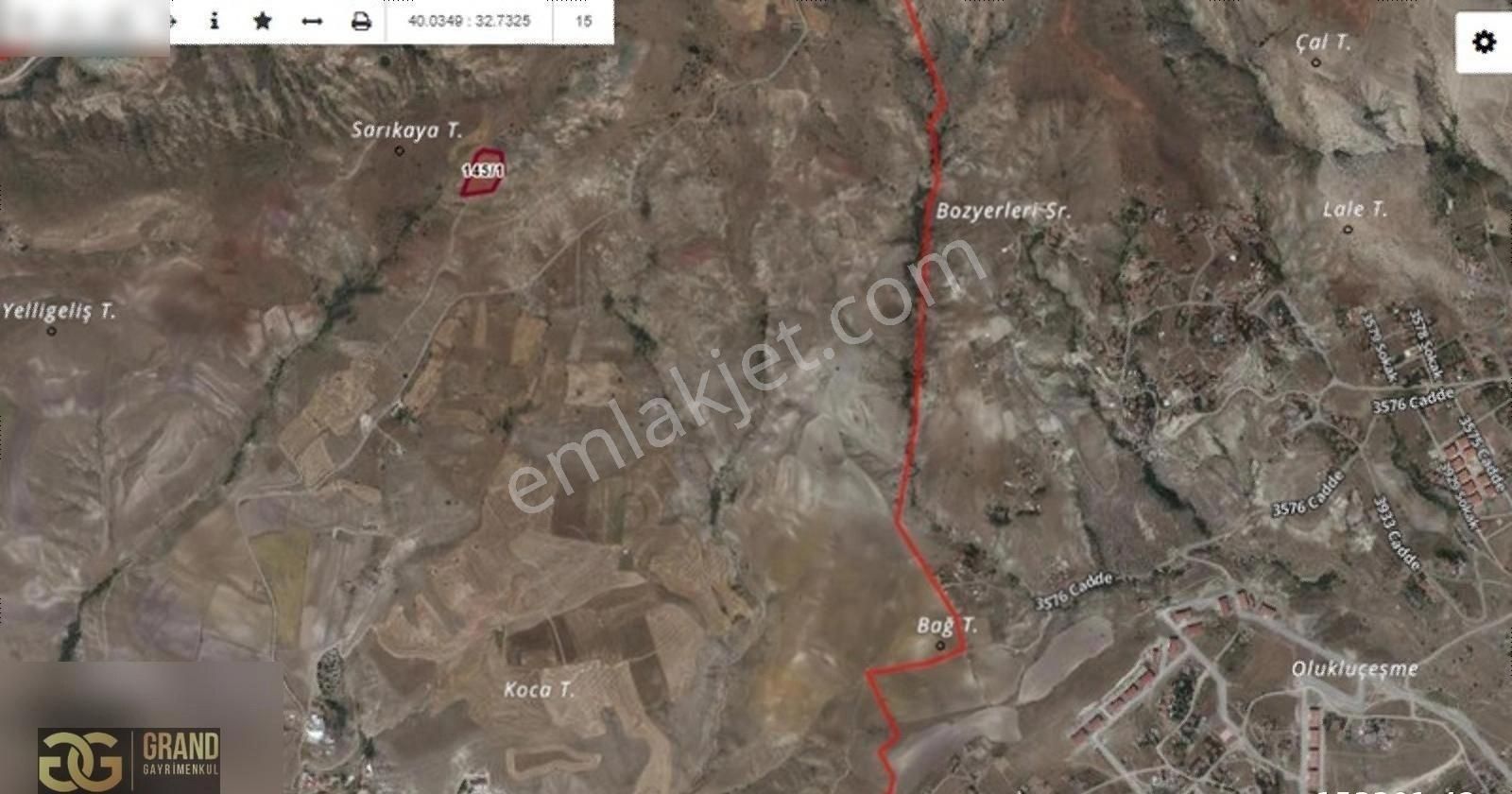 Yenimahalle Yuva Mh Satılık Hisseli 585m2 Ve 53m2 Kök Tapu Tarla