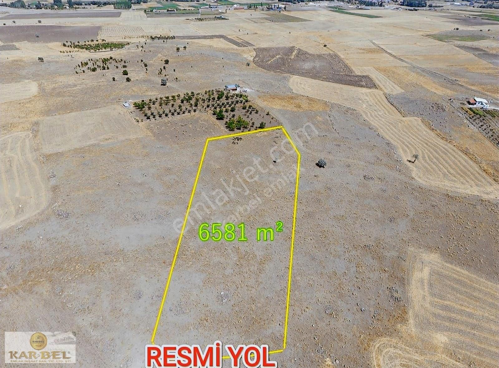 Akören Tülce Yolu Var Müstakil 6581m2 Tarla