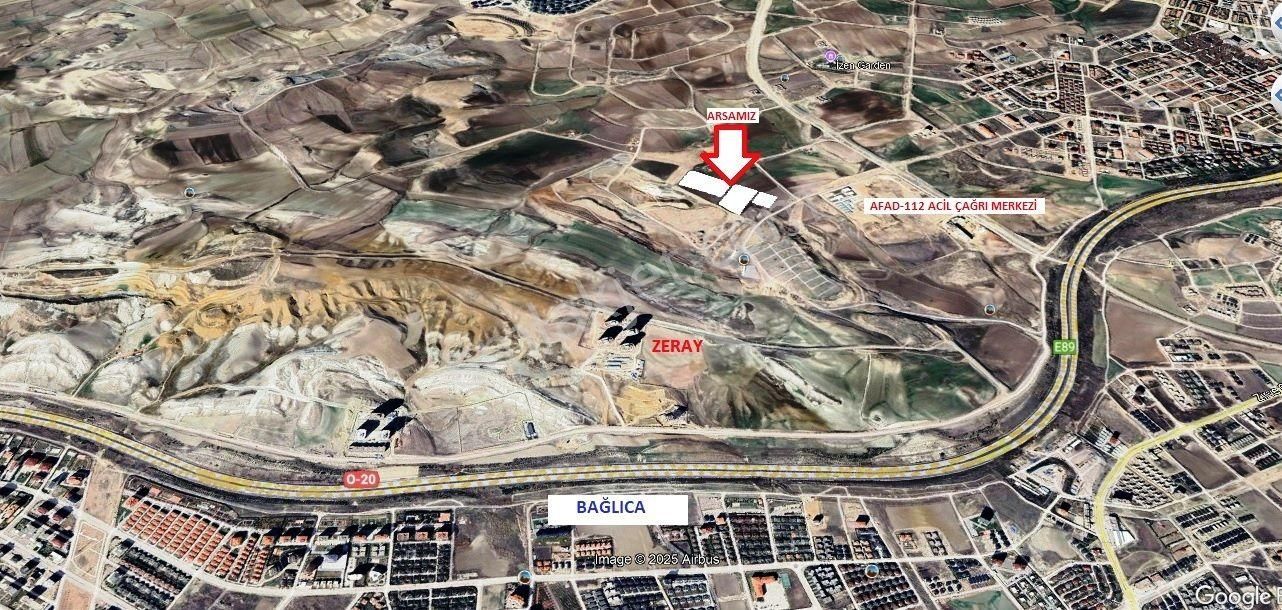 Afad Ve 112 İnşaatları Yanında 390m2 İmarlı Arsa