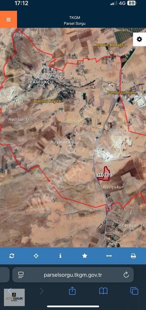 Konya Meram Pamukçu Köyünde Yatırımlık Fırsat Tarla