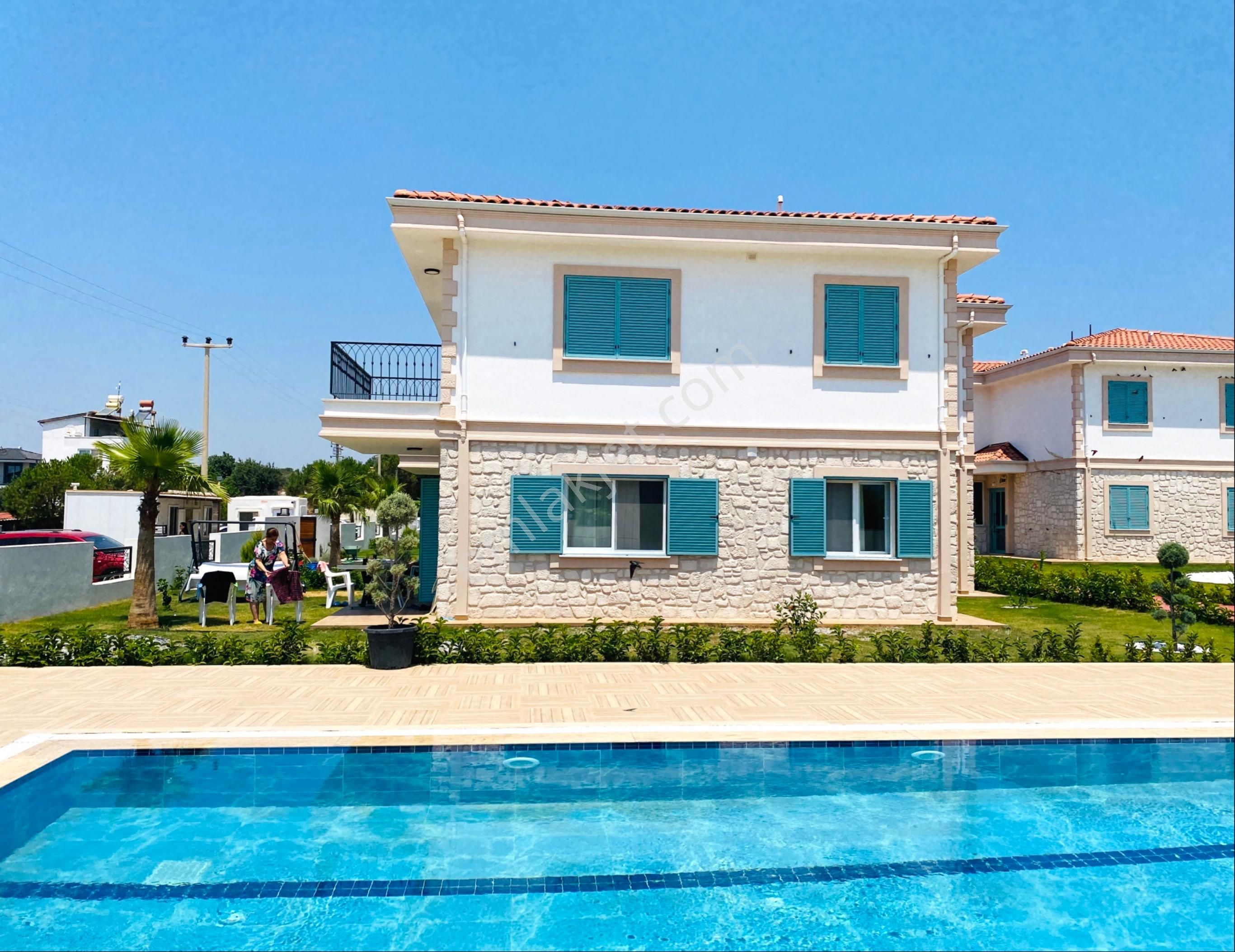 Didim Fevzipaşada Denize Yürüme Mesafesinde Havuzlu Daireler - Görsel 22