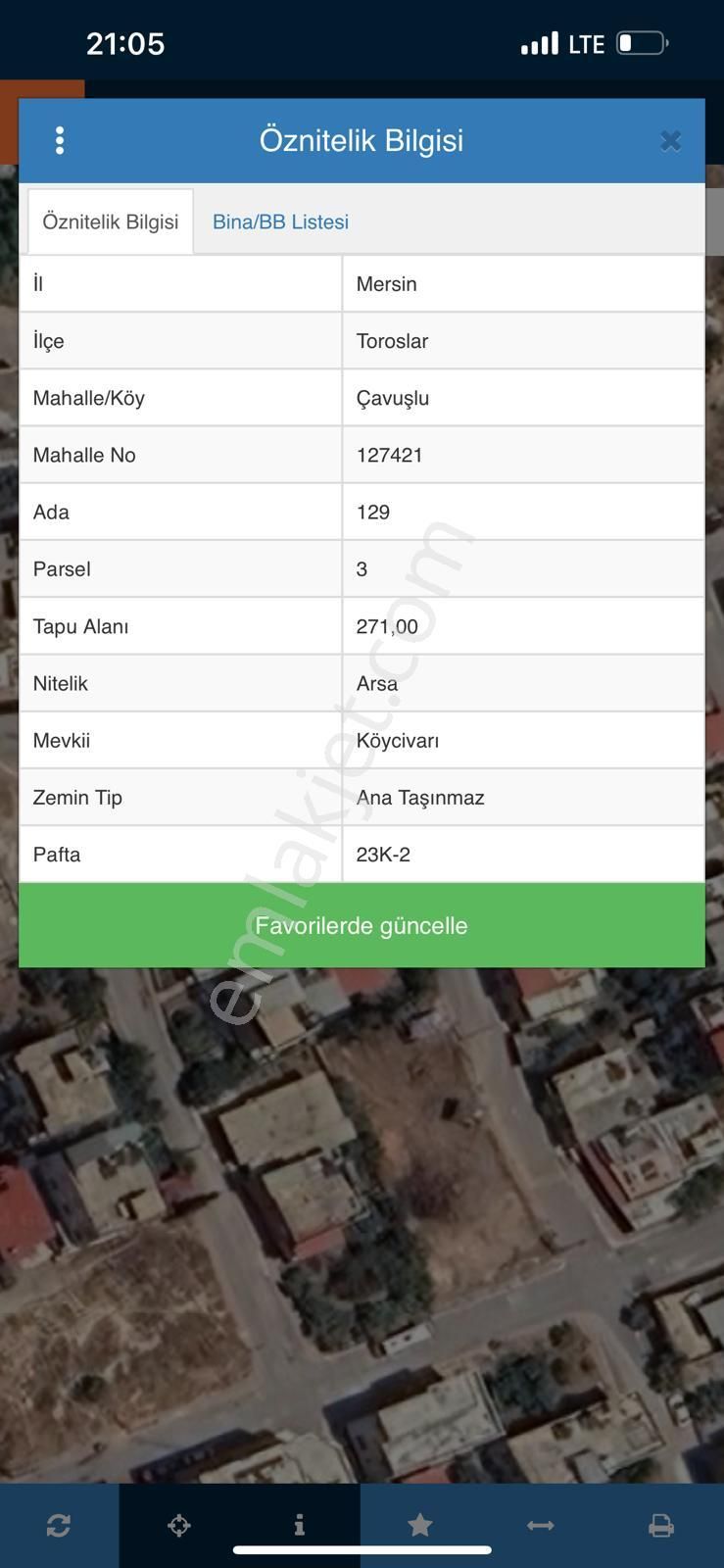 Acar Group İnşaat'tan Toroslar Çavuşlu Mh. Konut İmarlı 271m2 Satılık Arsa
