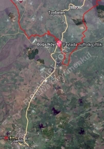 Liva'dan Karesi Toybelen'de Fırsat 4250 M2 Satılık Tarla