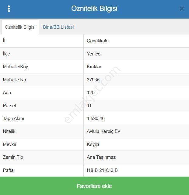 Pr Projeden Çanakkale Yenice Kırıklar Köyünde Kaz Dağları Arsa - Görsel 5