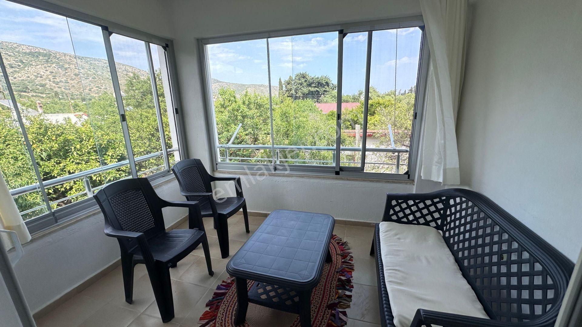 Datça Palamutbükü'nde Denize 500 M Kiralık Eşyalı Daire