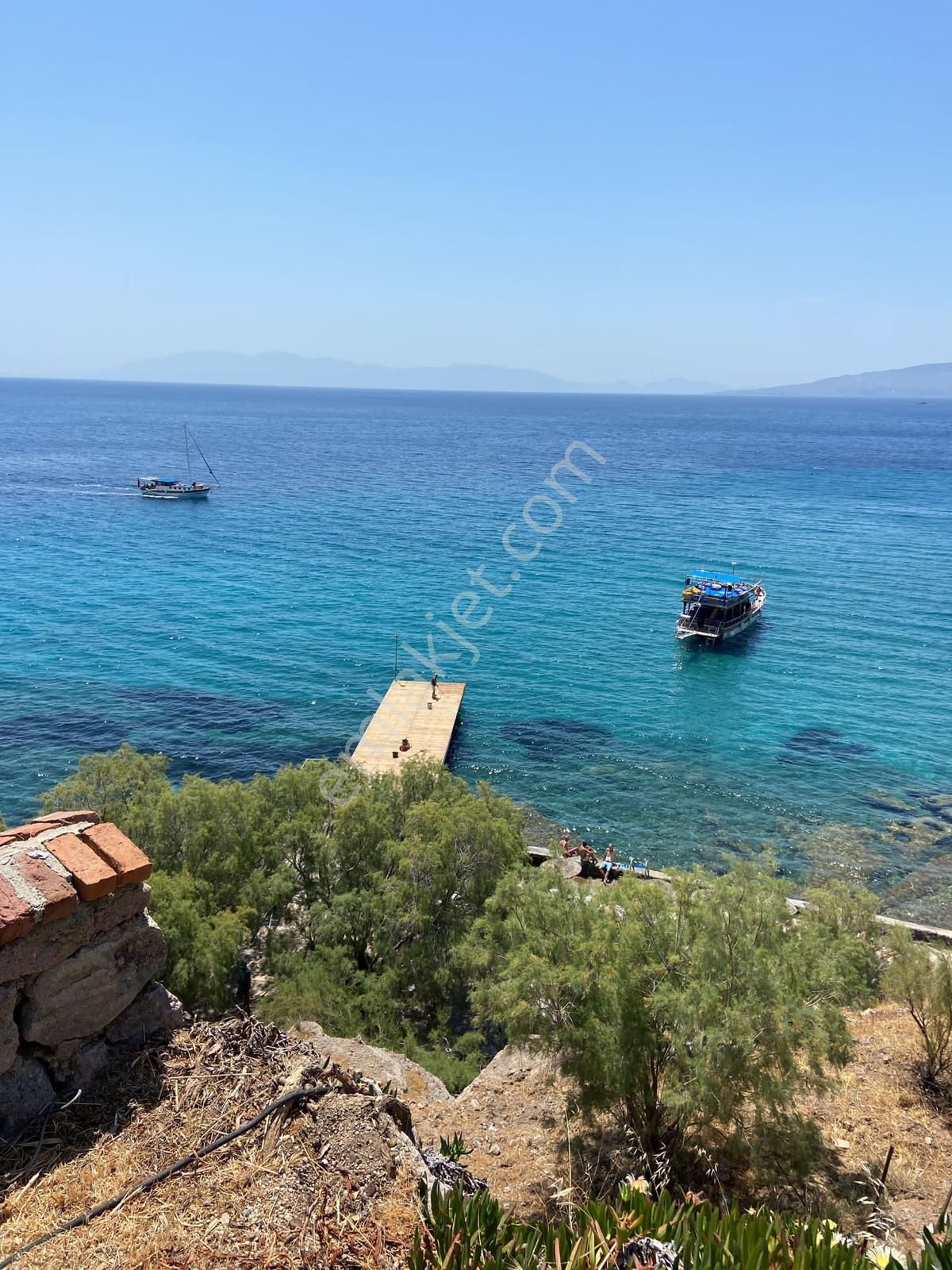 Bodrum Kale Kent Sitesinde Bahçeli Kiralık Dubleks Villa
