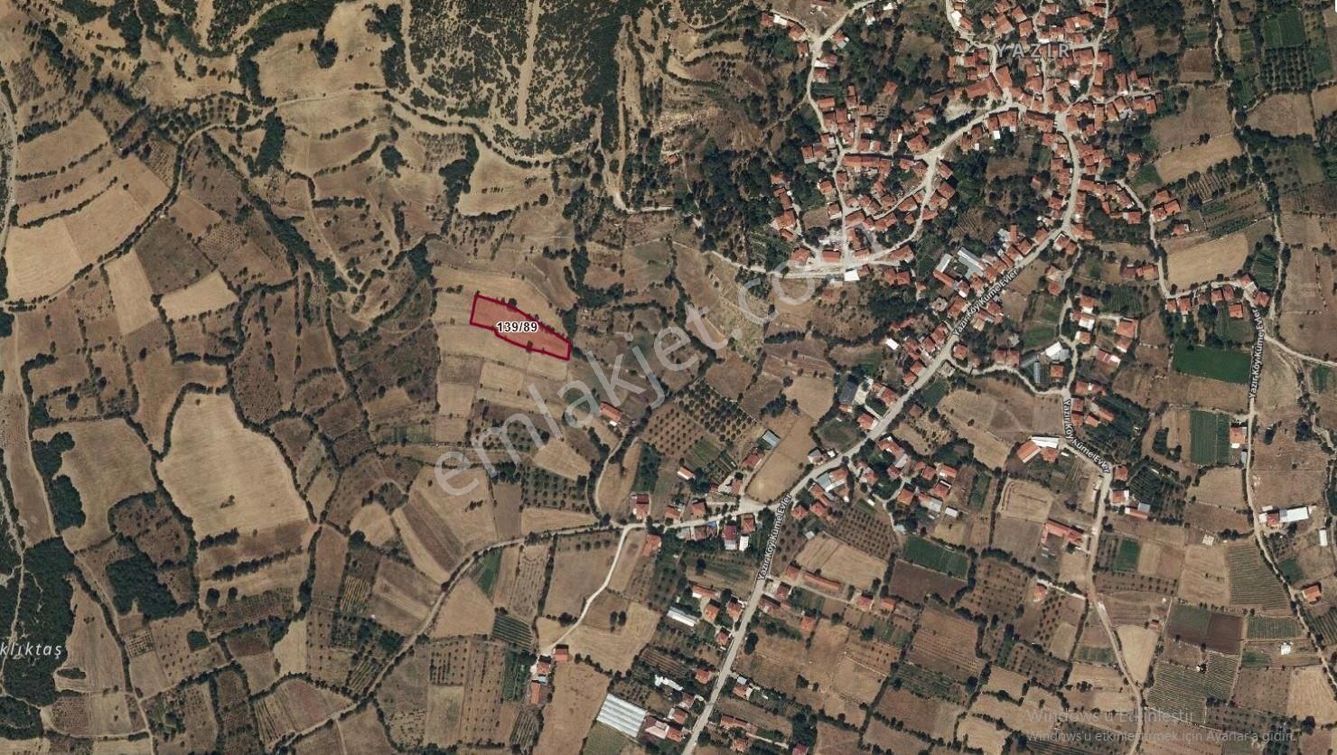 Asya Evim Emlaktan Ağlasun Yazır Köyün De Yerleşim Alanı Yakını Satılık Tarla - Görsel 3