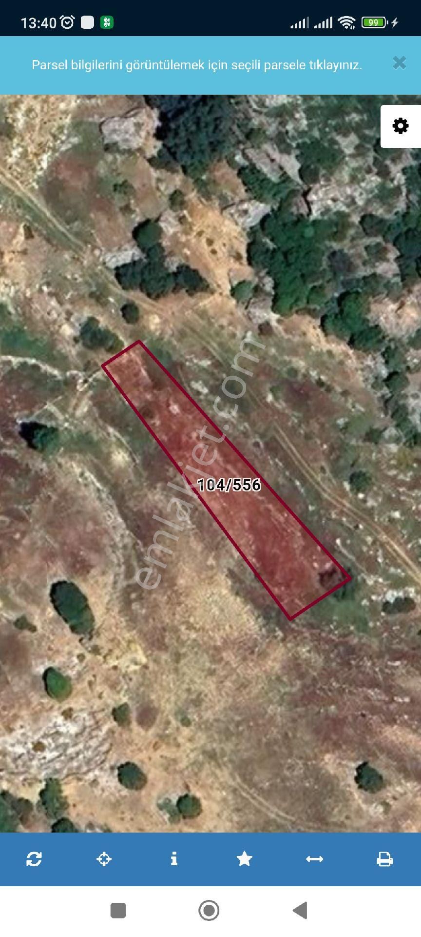Burdurda 4762 M² Kelepir Mustakil Tarla
