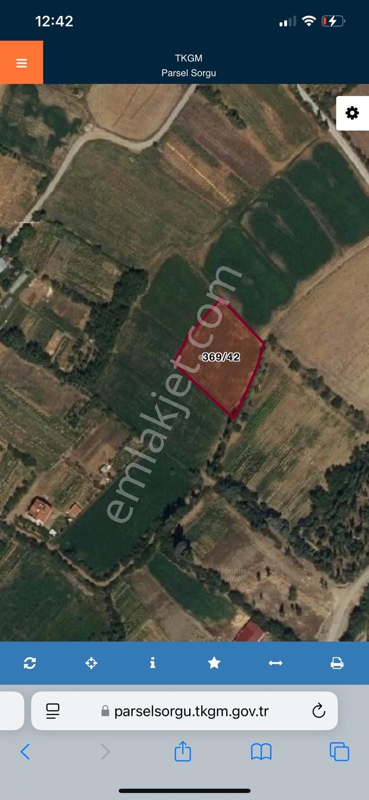 Tarasçı Mahallesinde Tarla