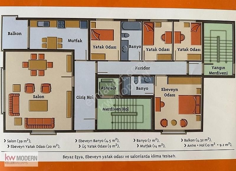 Ataşehir Mia Boutıque Sitesi 4+1 Full Yapılı Boş Satılık Daire