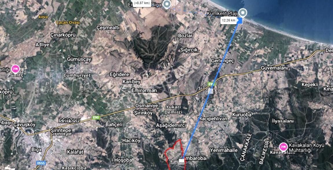 Sahibinden Köyiçi Aracısız Müstakil Tapu 2294 Metrekare - Görsel 4