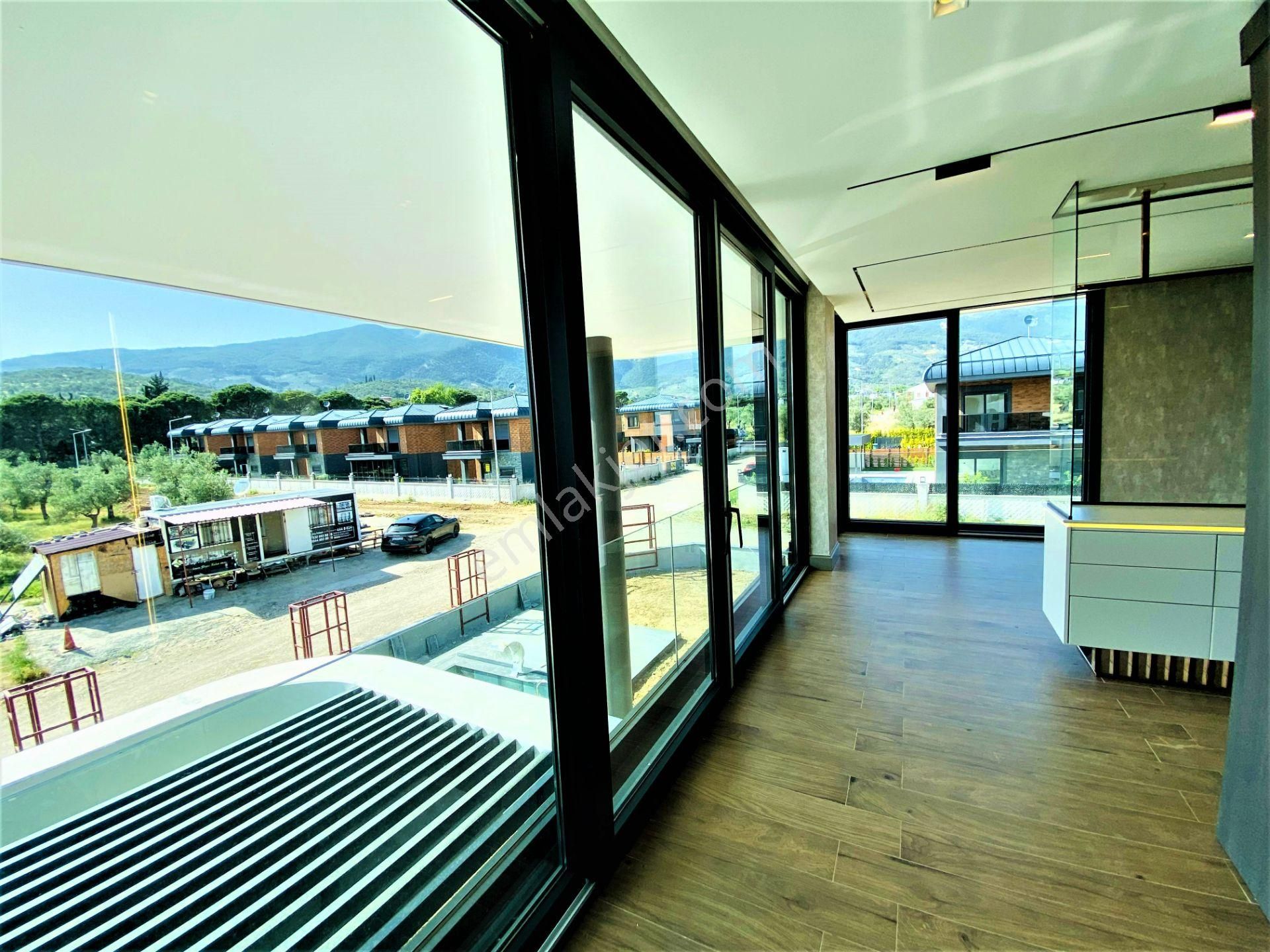 Güre'de 3+1 Satılık Sıfır Dublex Lüx Villa - Görsel 26