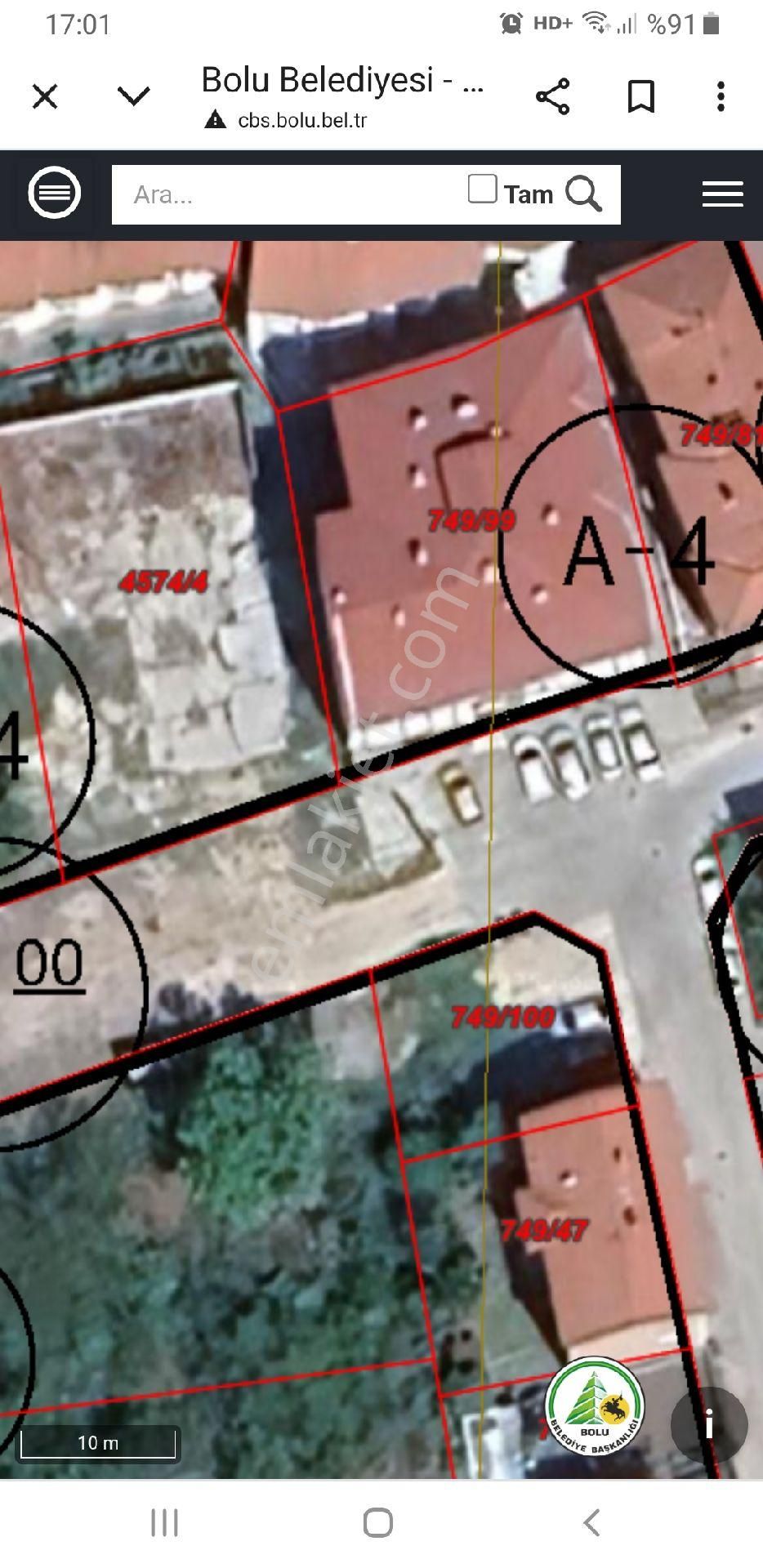 Gölyüzü Mh.de Bodrum+4 Kat İmarlı, 8 Tane 1+1 Yapılabilen Arsa