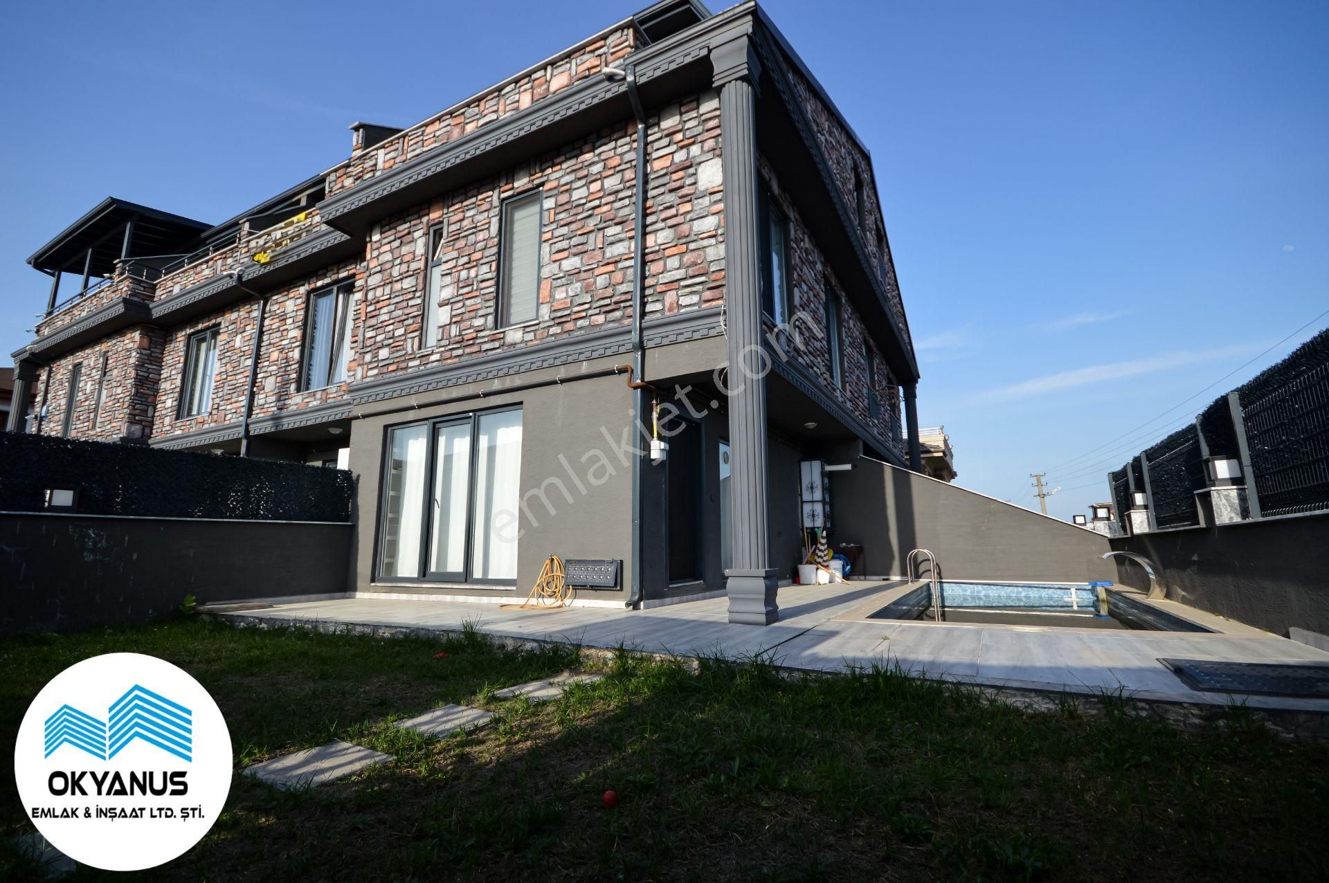 Kocaali De Mobilyalı, Müstakil Havuzlu Lüks Taş Kaplama 3+1 Villa! 🏡
