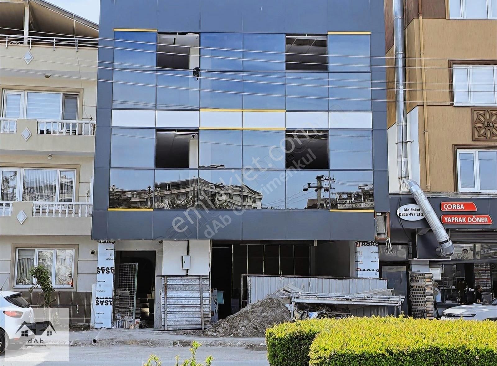 Nilüfer İhsaniye Tuna Caddesi'nde Kiralık Bodrumlu Sıfır Dükkan