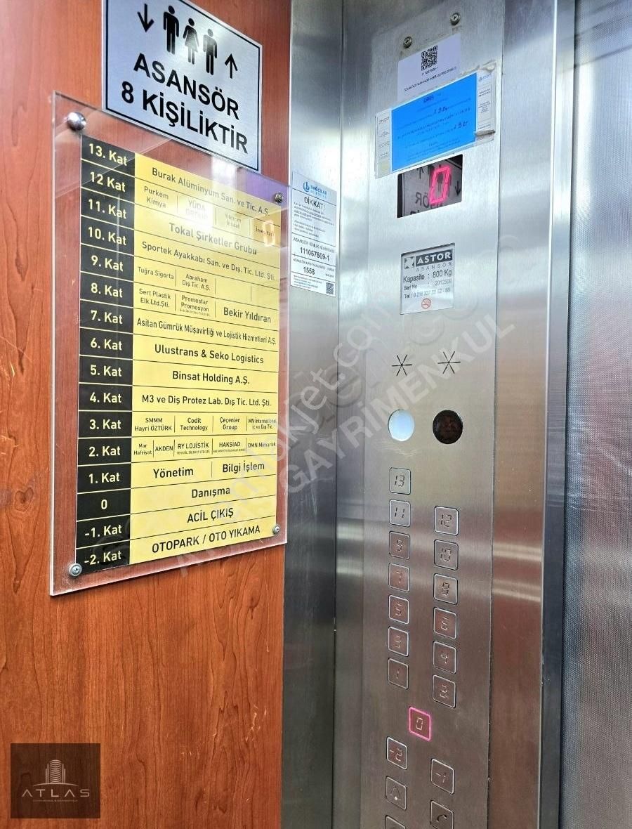 Atlas'tan, İstoç Burak Plaza'da, 500m2, Kiralık Prestijli Plaza
