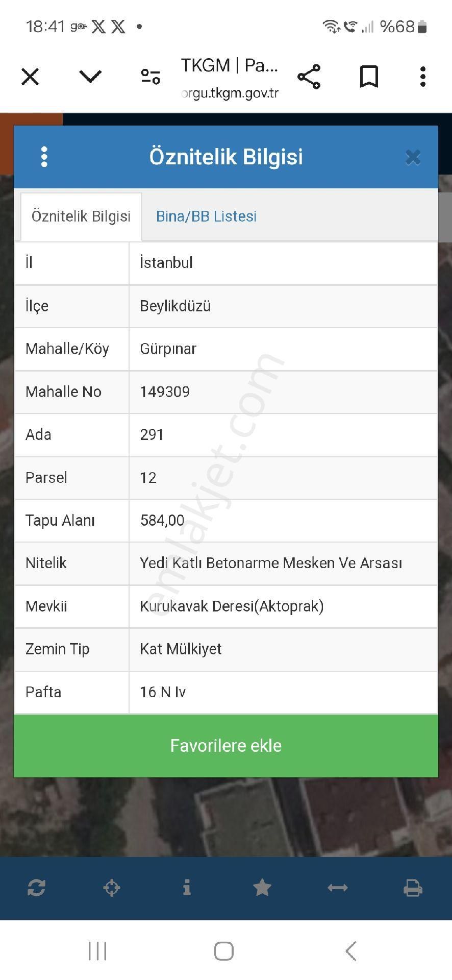 Dereağzı Mahallesi.3+1