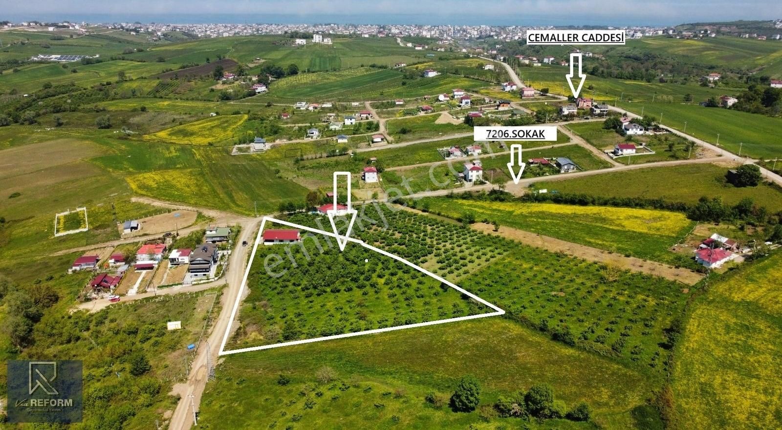 Çatalçam'da İmar Sınırında Fırsat Tarla..