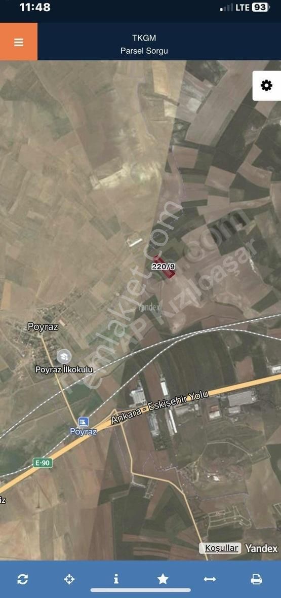 Temelli İmara Ve Eskişehir Yoluna Yakın Fırsat Tarla