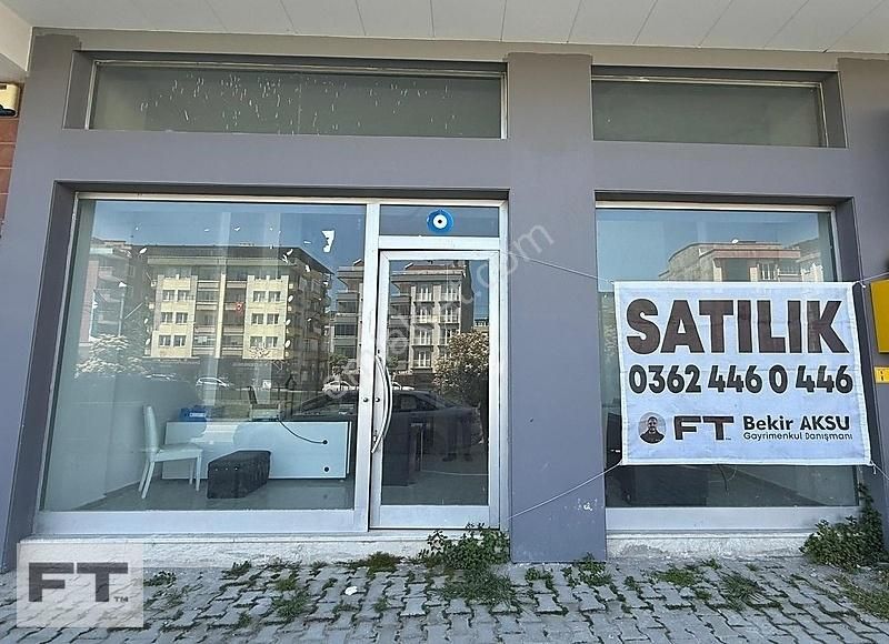 Türkiş Tramvay Durağına Cephe Satılık Dükkan