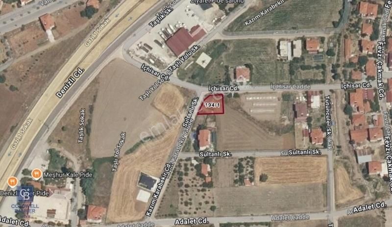 Tavas Kale Uluçam Mah. Satılık Konut İmarlı Arsa