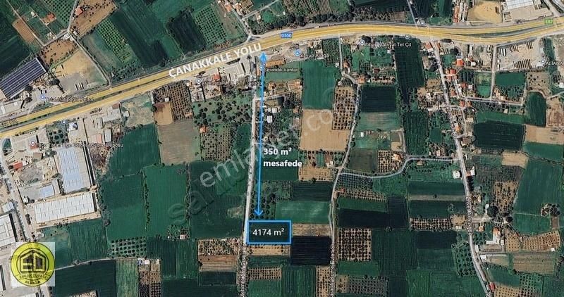 Çanakkale Yoluna 350 Metre Mesafede Açık Depo