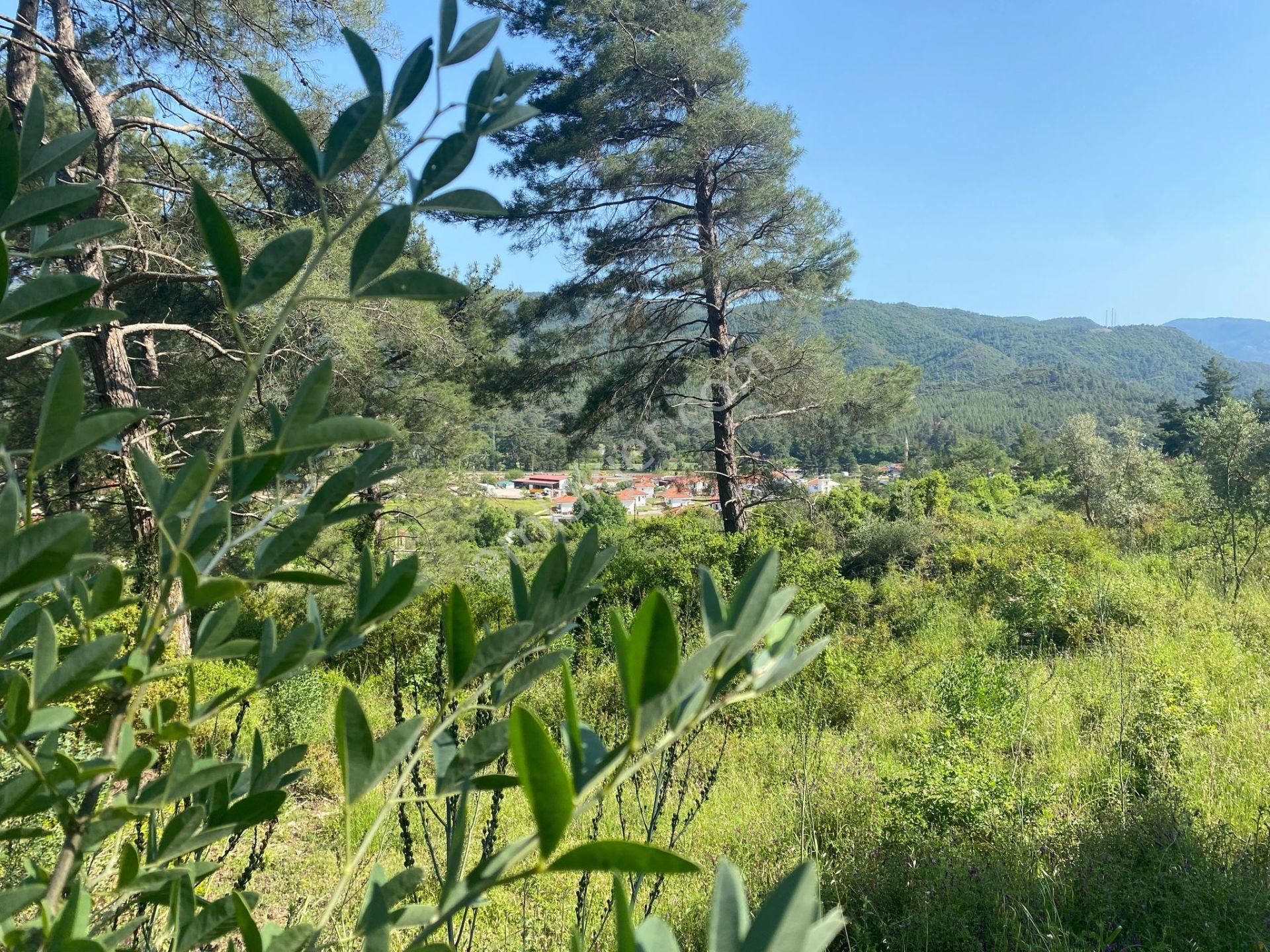 Marmaris Çetibeli'nde Muhteşem Manzaralı Satılık İmarlı Arsa