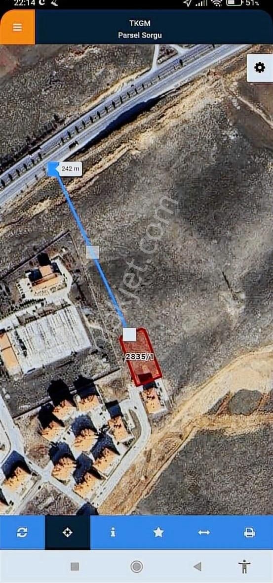 Bizmişen Güney Çevre Yolunda 5 Kata İmarlı Satılık Arsa