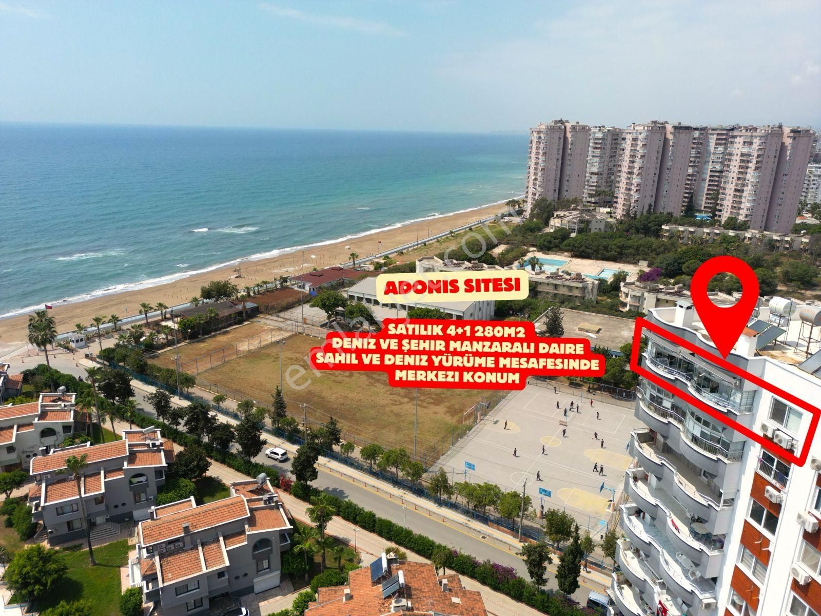 Thor'dan Satılık Adonis Sitesinde 4+1 285m2 Kafa Daire