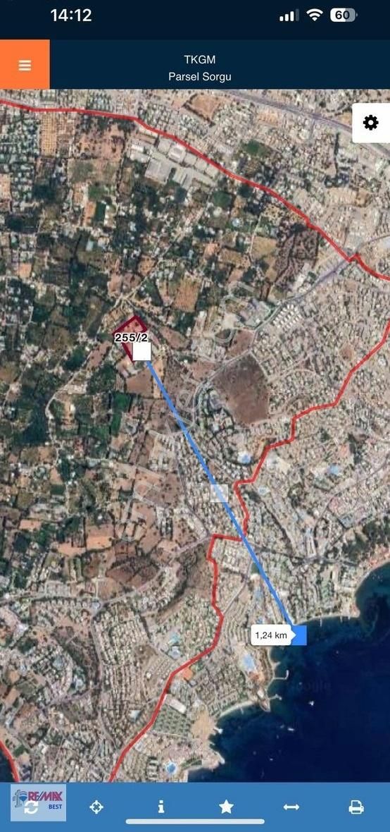 Hakan Büyük"ten Bodrum Bitez"de Yatırım İçin İdeal Satılık Arazi