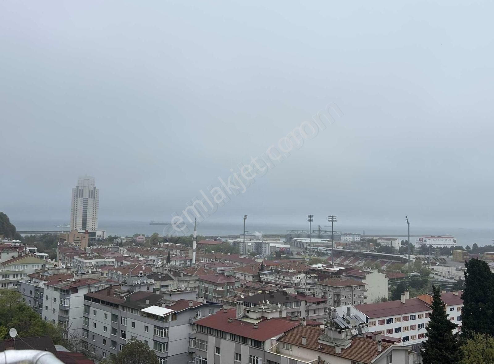 Samsun İlkadım Gençlik Parkında 6+1 Deniz Manzaralı Dubleks