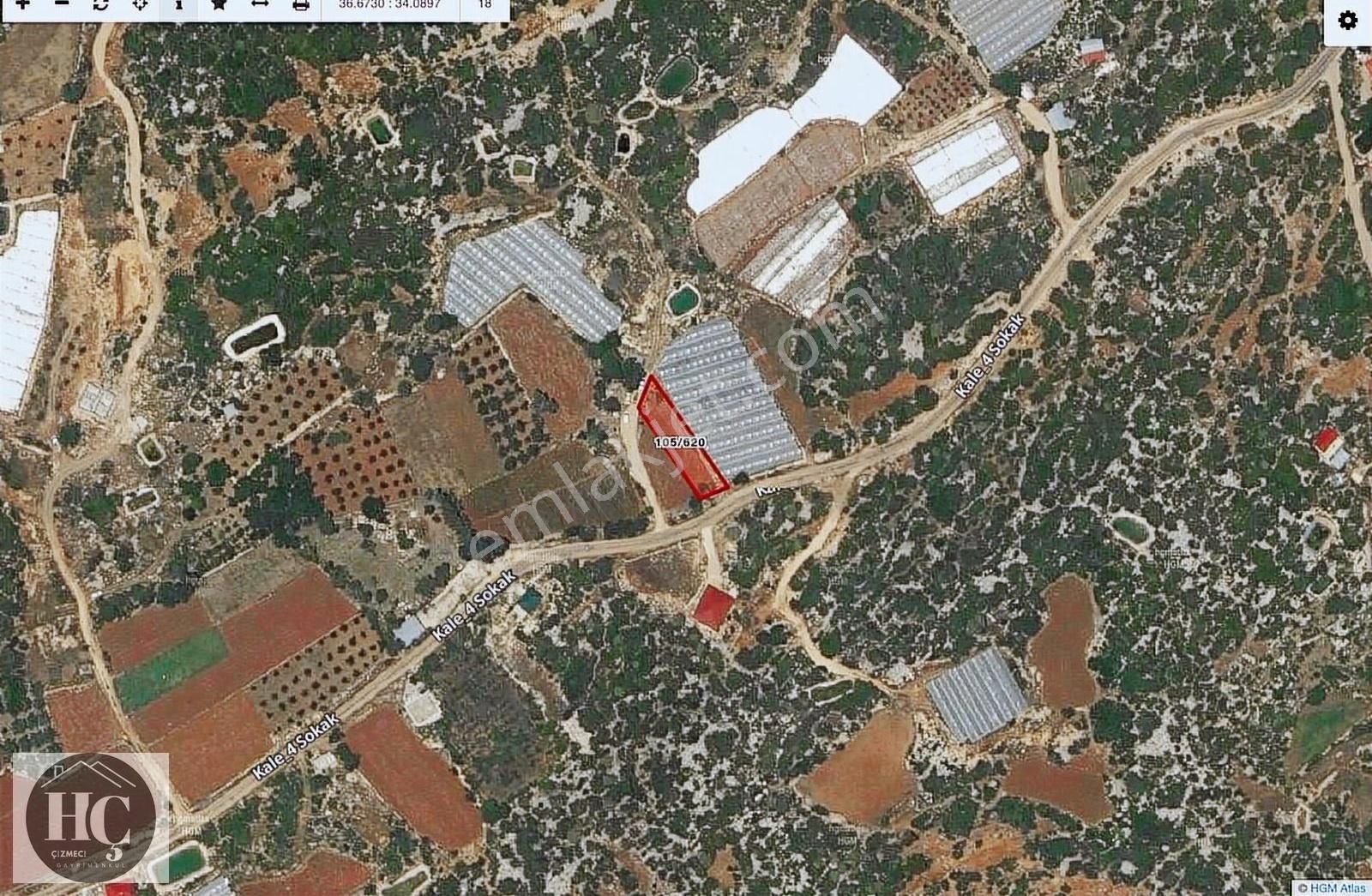 Erdemli Küstüllü'de Satılık Arsa.