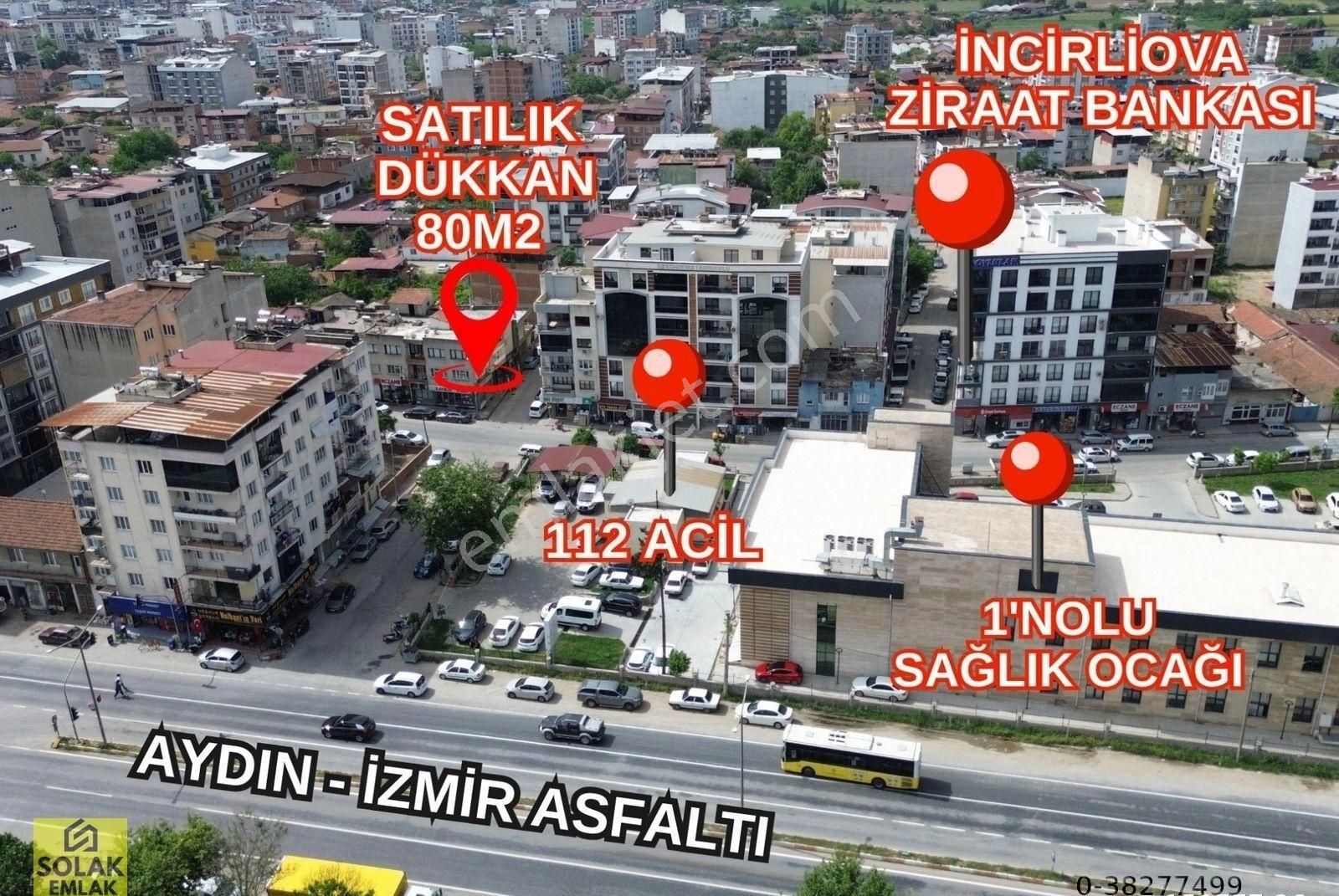 Solak Emlak'tan Satılık 80 M2 Dükkan İstiklal Mah.
