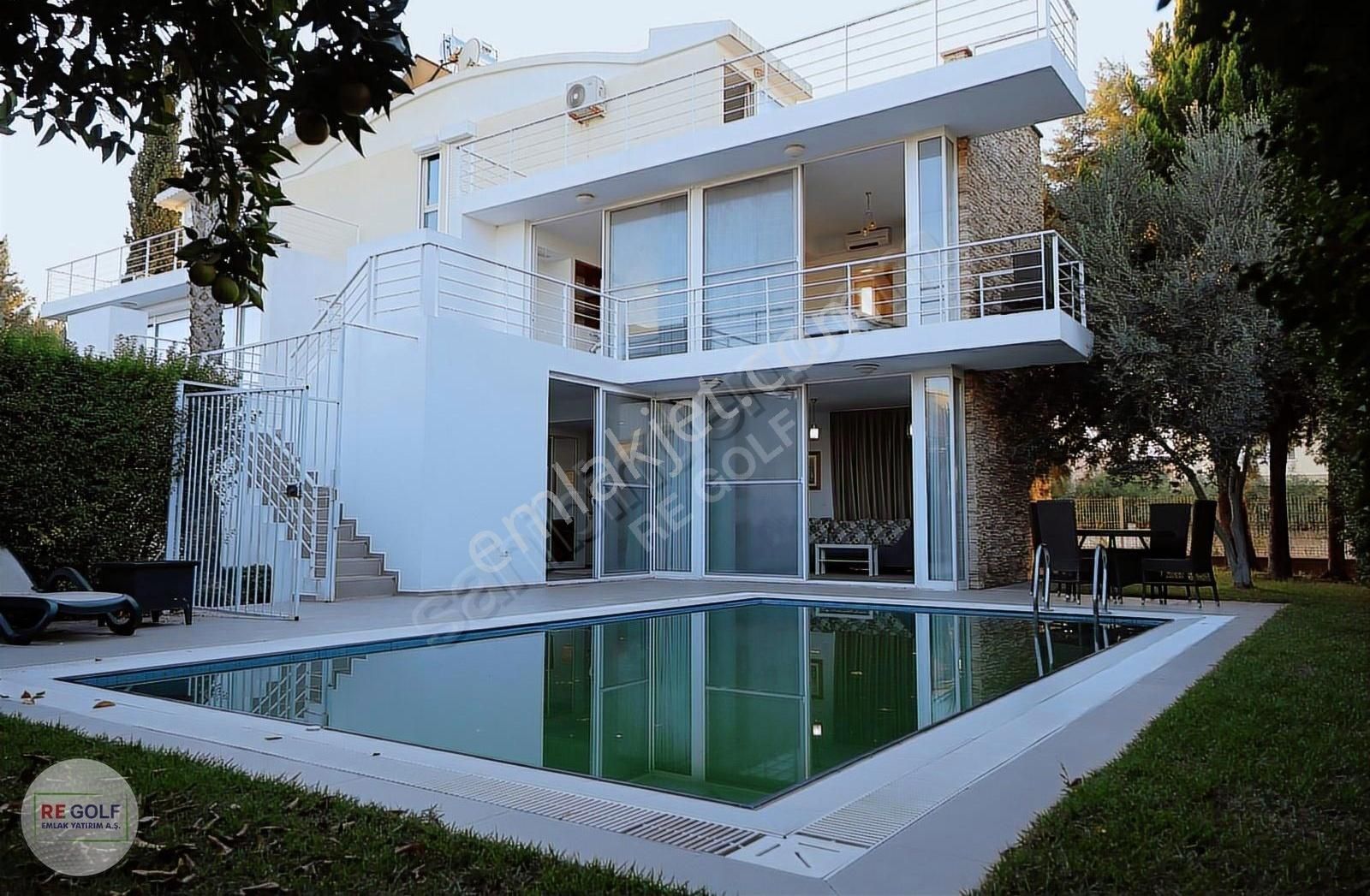 Re Golf'ten Belek Feronıa'da Eşyalı Müstakil Havuzlu Lüks Villa