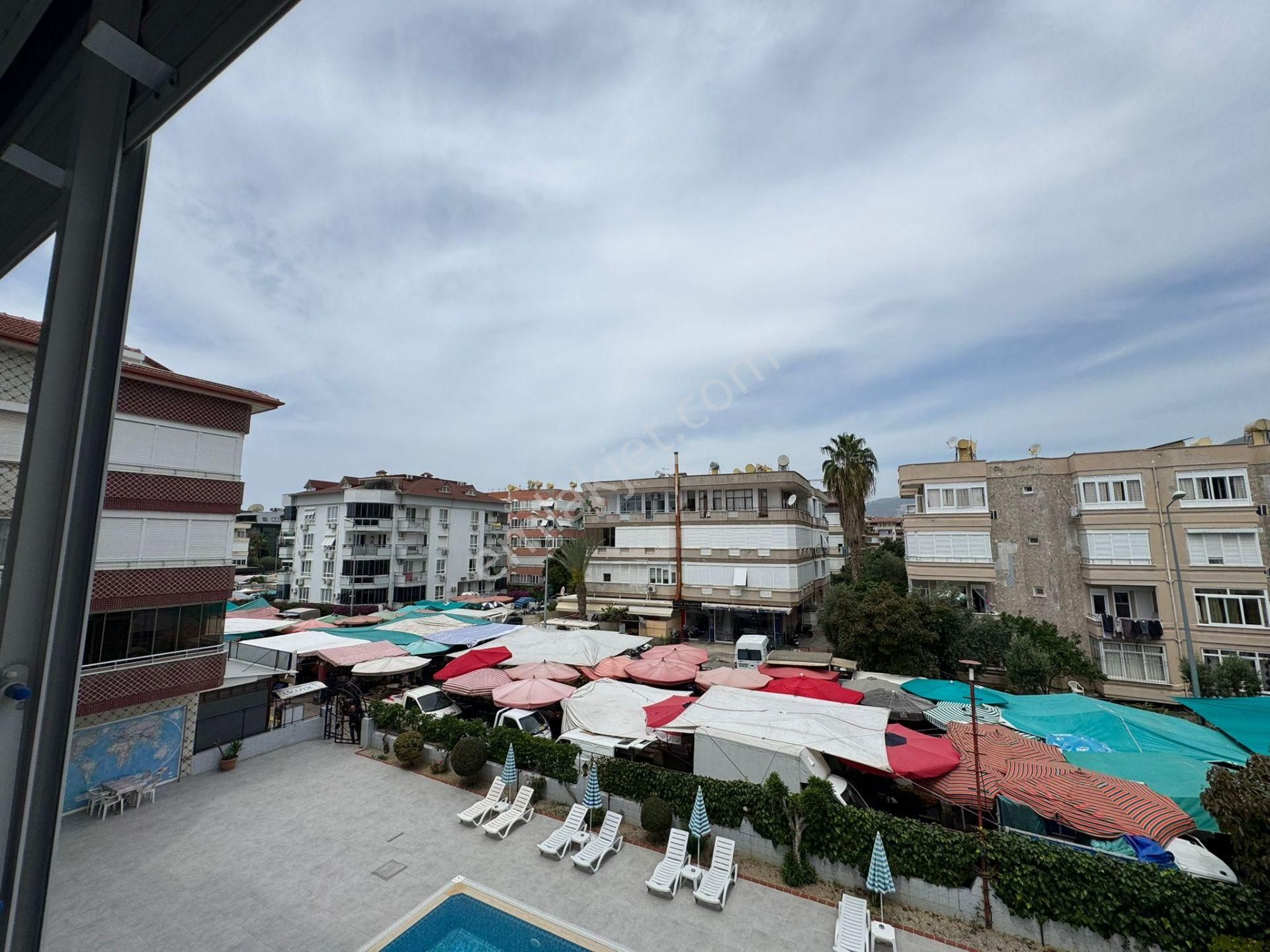 Alanya Oba Ersoy Sitesi 1+1 Geniş Eşyalı Daire