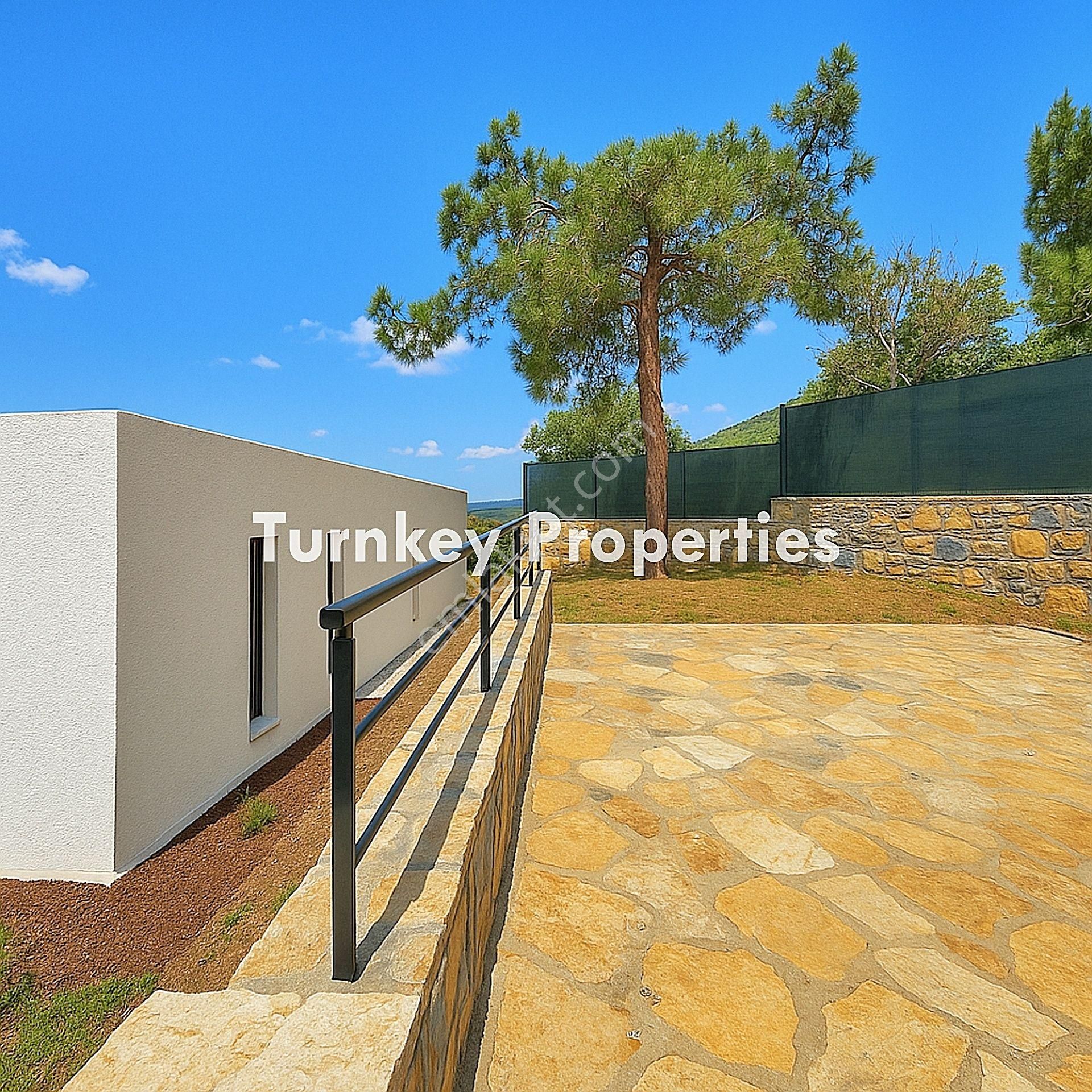 Bodrum Kızılağaçta Özel Havuzlu, Geniş Bahçeli Satılık Tek Katlı - Görsel 8