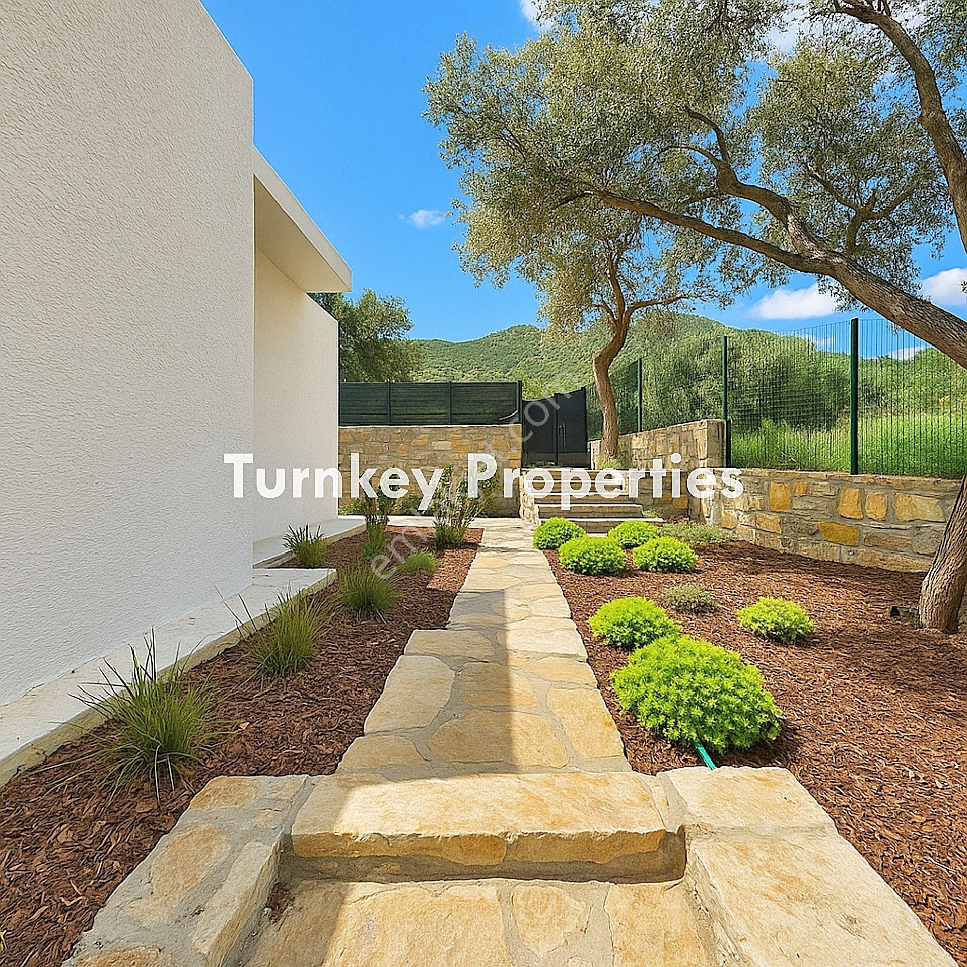 Bodrum Kızılağaçta Özel Havuzlu, Geniş Bahçeli Satılık Tek Katlı - Görsel 4