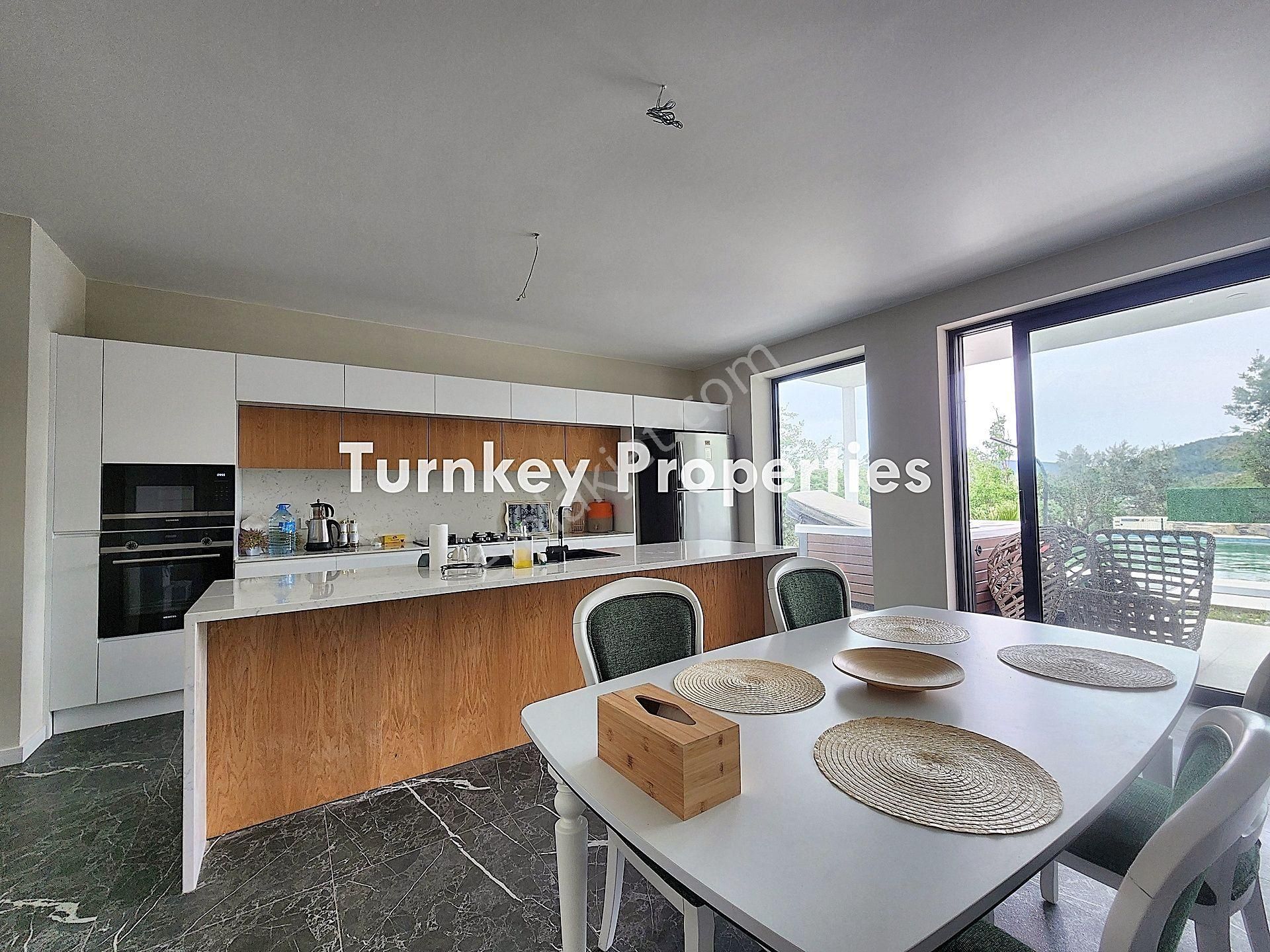 Bodrum Kızılağaçta Özel Havuzlu, Geniş Bahçeli Satılık Tek Katlı - Görsel 15