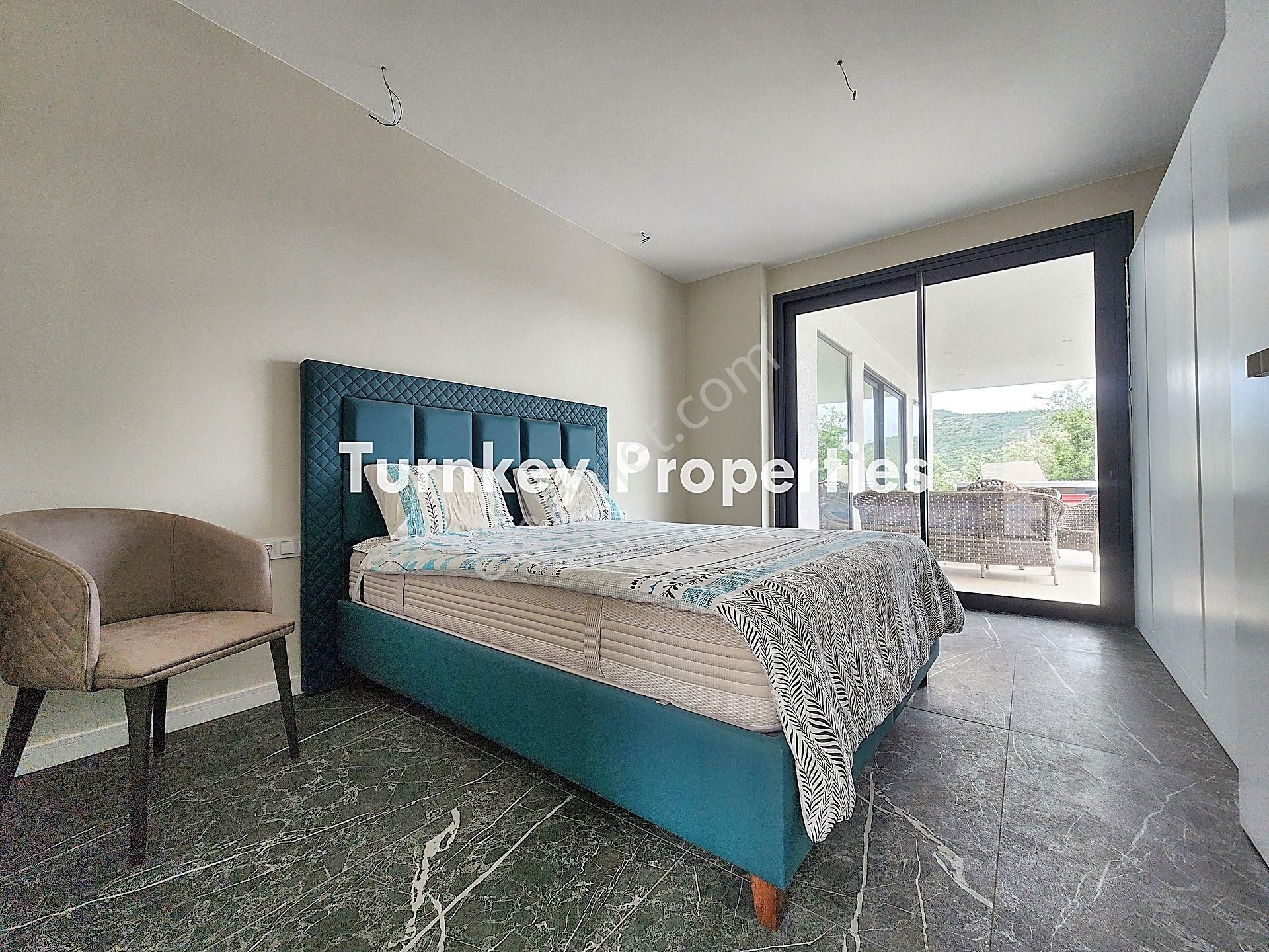 Bodrum Kızılağaçta Özel Havuzlu, Geniş Bahçeli Satılık Tek Katlı - Görsel 19