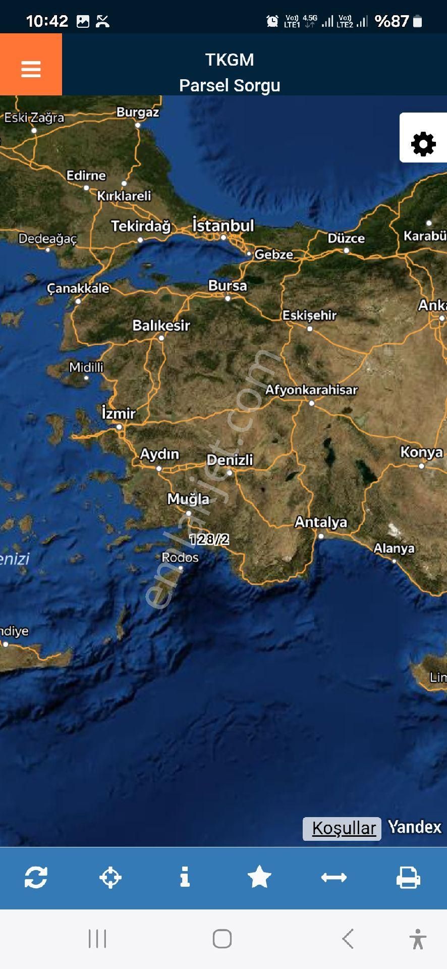 Muğla Ortaca Dereköy Mh İmar İçinde Satılık Tarla
