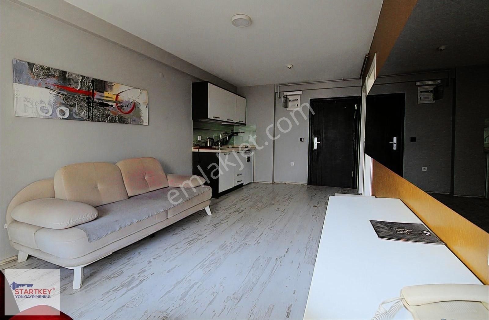 Startkey Yönden Klimalı, Balkonlu, Eşyalı 1+1 Kiralık Daire