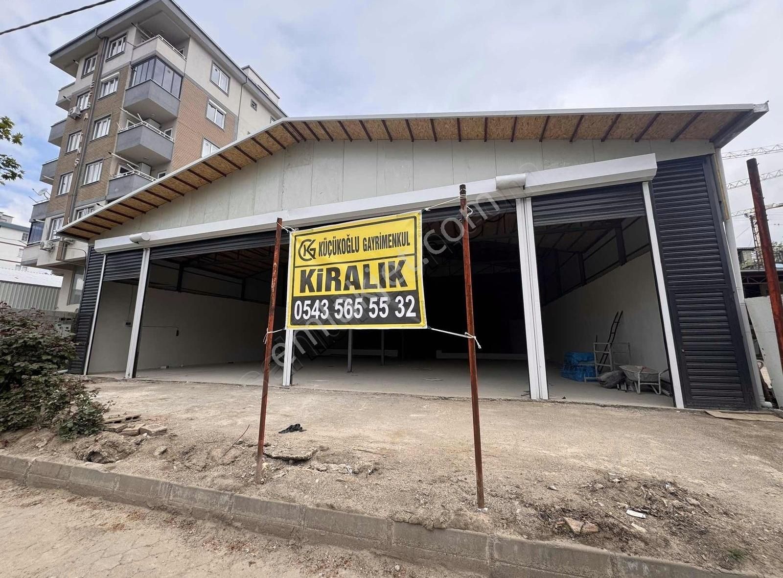 Küçükoğlu Gayrimenkulden Ana Caddede Kiralık 380m2 İş Yeri