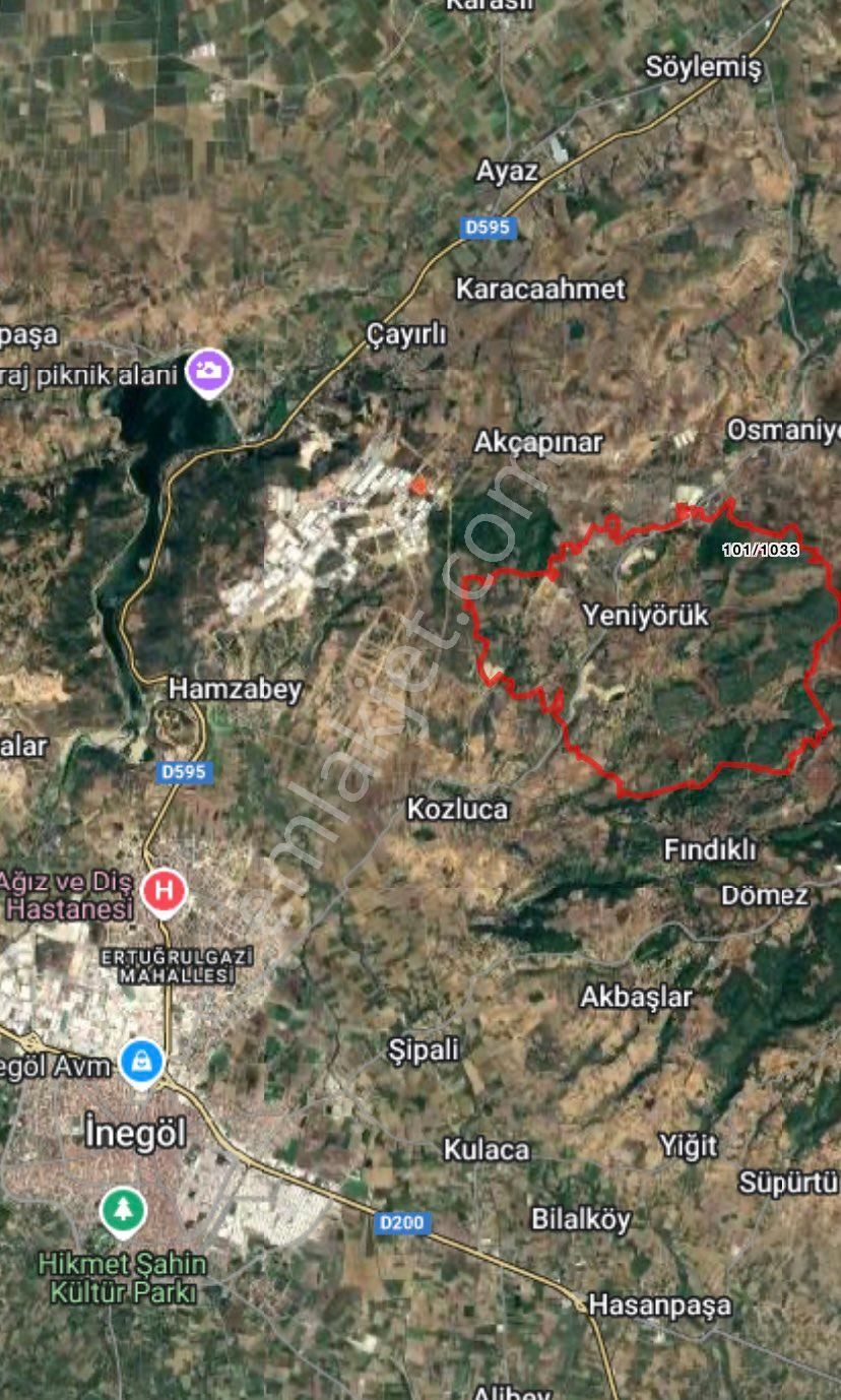 Roma' Dan Yeniyörük Mh. Satılık Tarla - Görsel 4